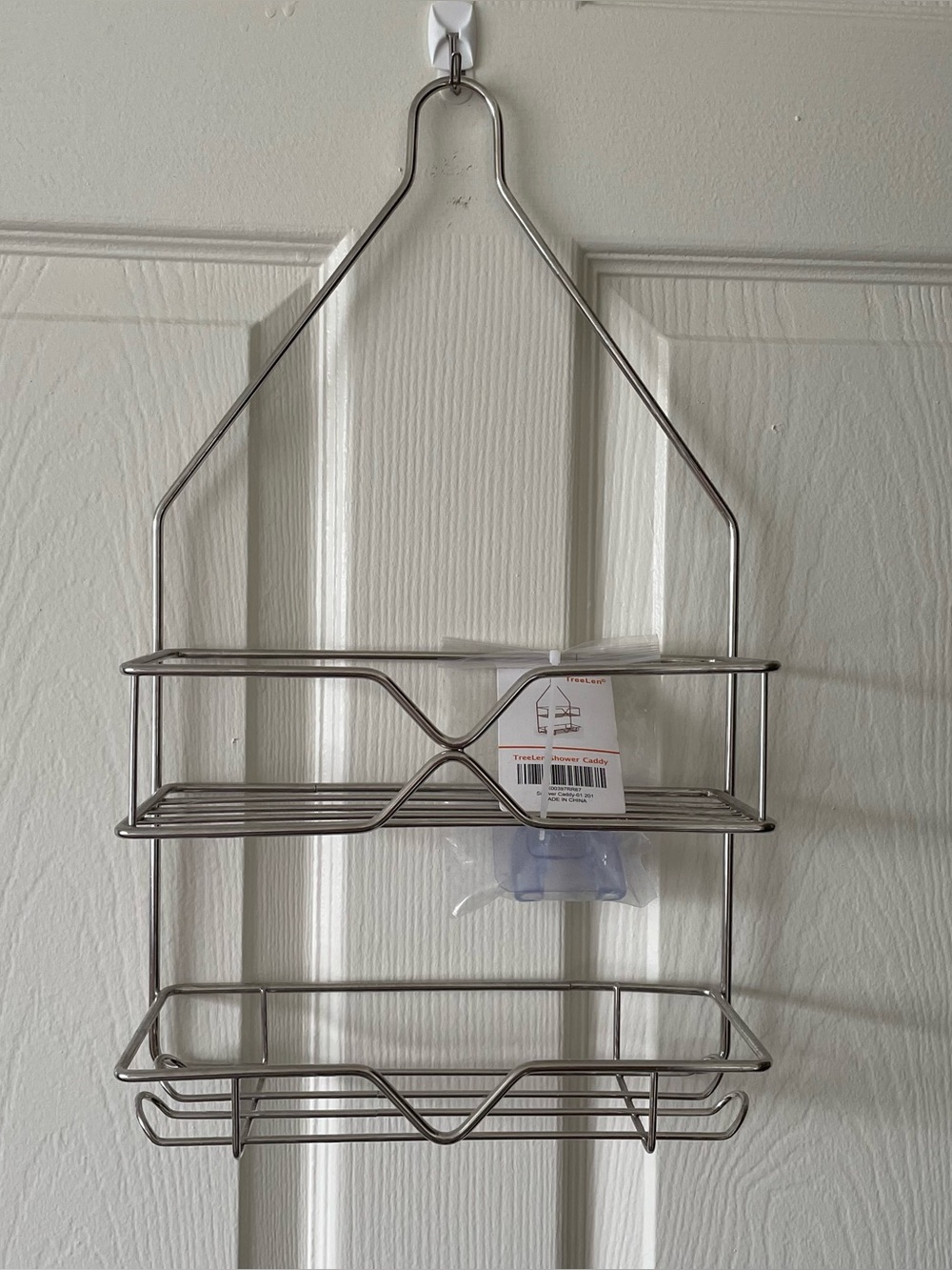 Rustproof Shower Caddy, Hanging, Stainless Steel NWT